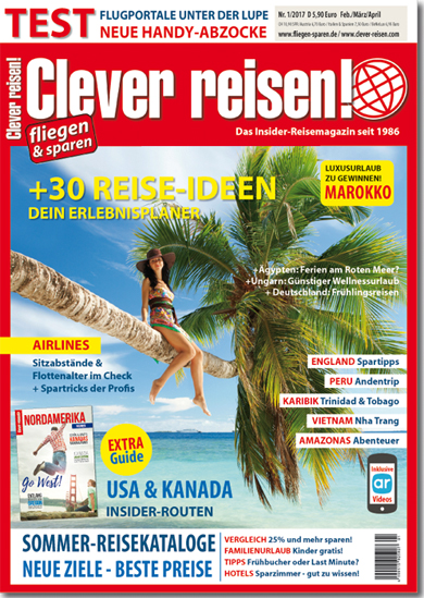 Reise-Magazin Clever reisen! bestellen